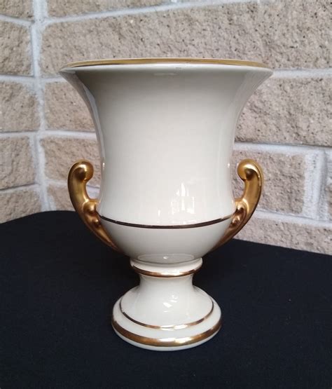 55 shipping Gorgeous Vintage Victorian Hand Painted Porcelain Roses Urn VaseSigned 74. . Urn vase with handles